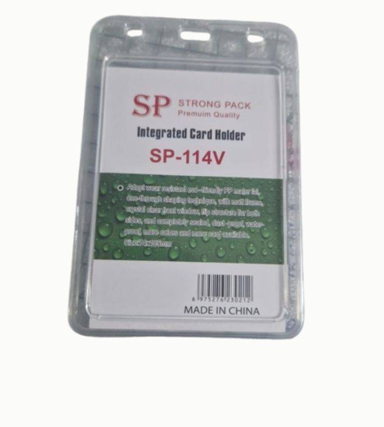 5 Port Badge En Plastique Transparent Format 74x105 mm Avec 5 Fil Blanc gratuit